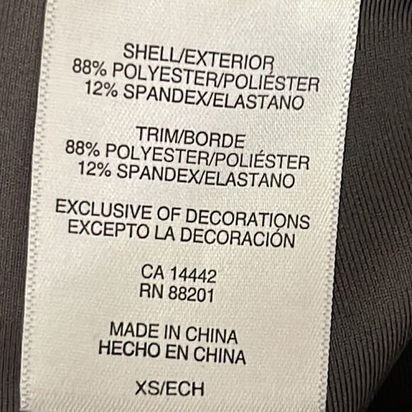 Mondetta Leggings Womens Sz XS performance Gray active luxury stretch pocket New - Picture 13 of 13